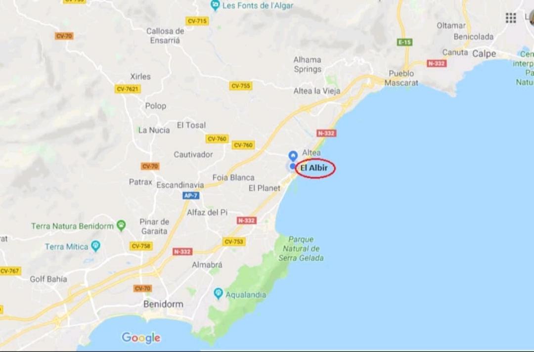 Albir Cosy Apartment Альбир Экстерьер фото